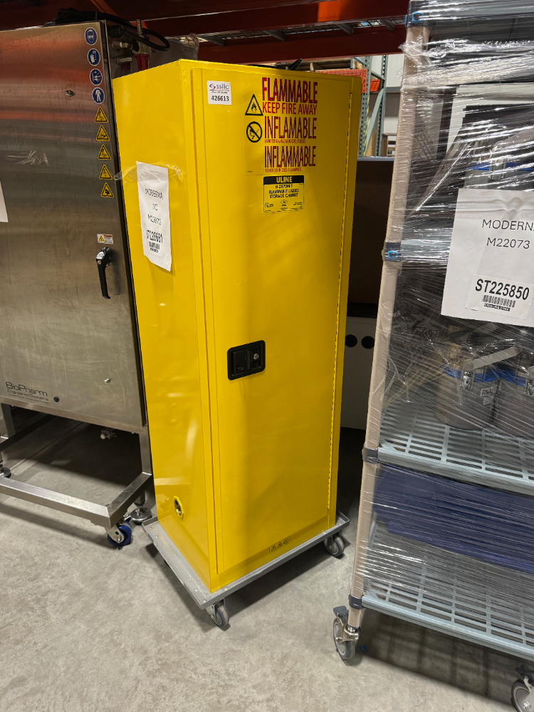 Image of ULINE 22 Gallon Flammable Liquid Storage Cabinet